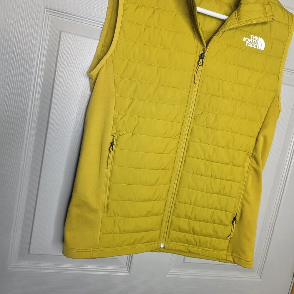 The North Face‎ Canyonlands Vest Sulphur Yellow Hybrid Full Zip Outdoor Gorpcore